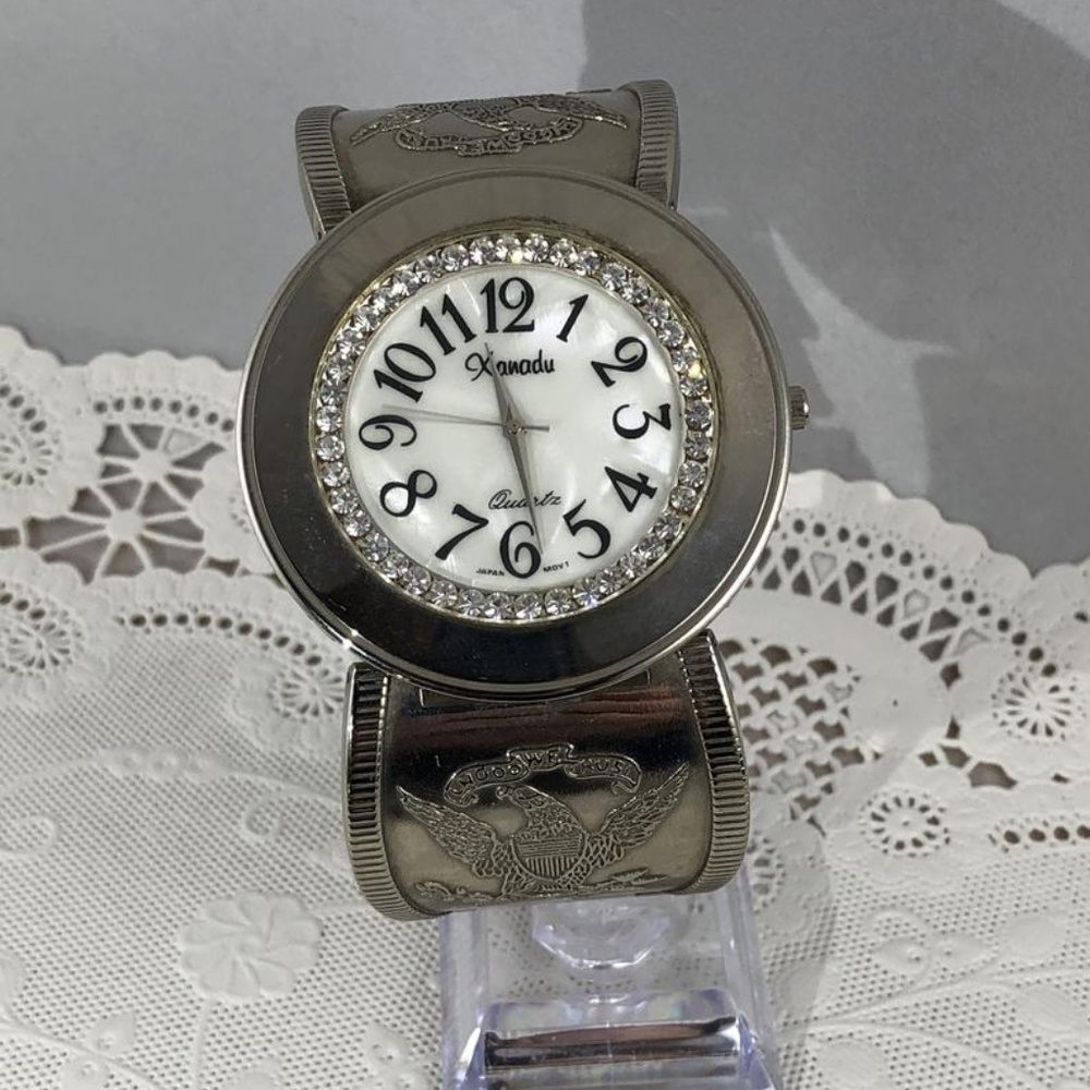 Vintage "IN GOD WE TRUST" Xanadu Bracelet Watch